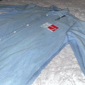 Tommy Hilfiger Denim Long Sleeve Button Do…